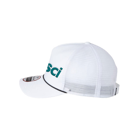 Toscanini's White Trucker Hat